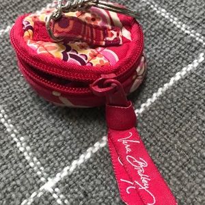 Vera Bradley coin key ring